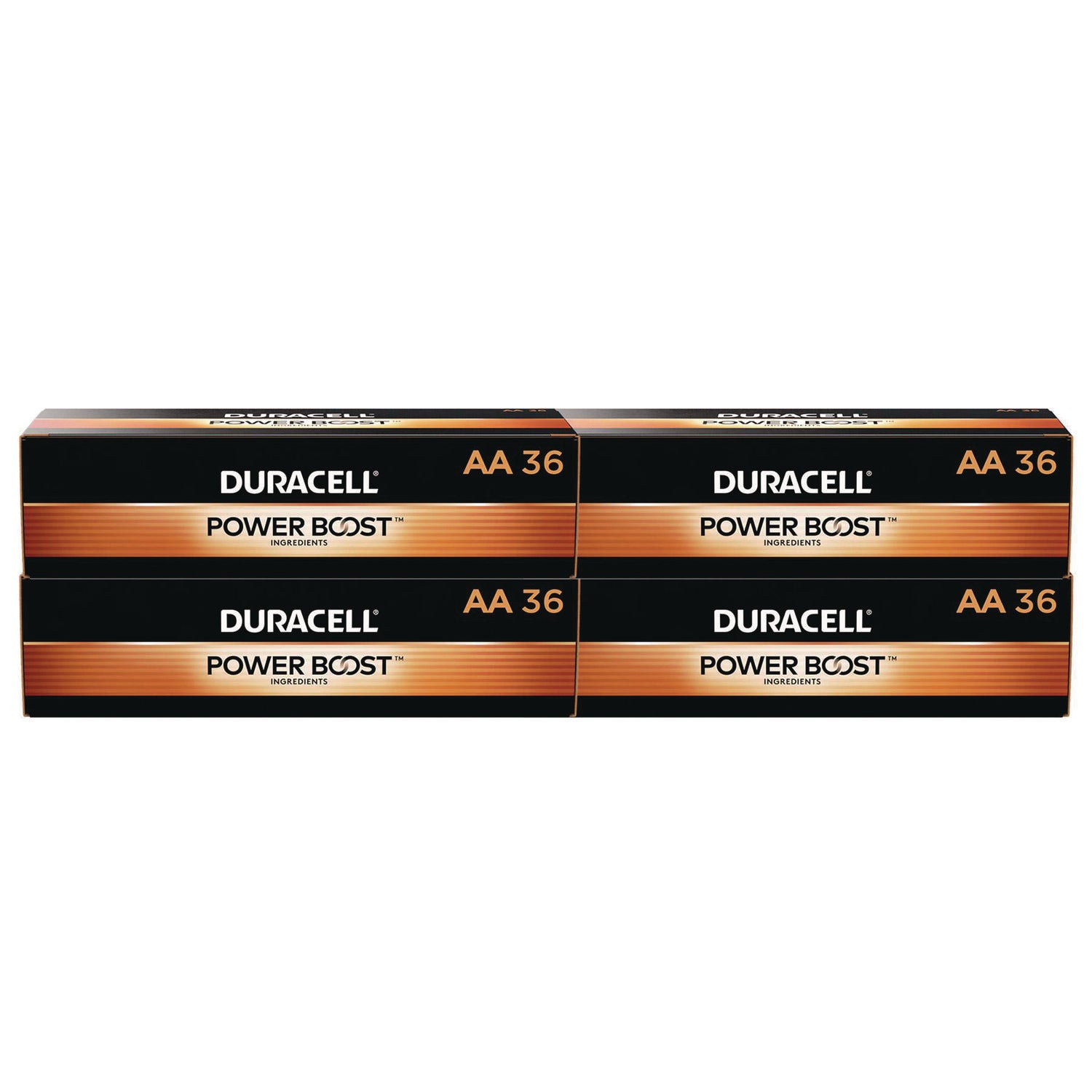Duracell Coppertop Alkaline AA Battery 36-Packs - For Multipurpose - AA - 144 / Carton