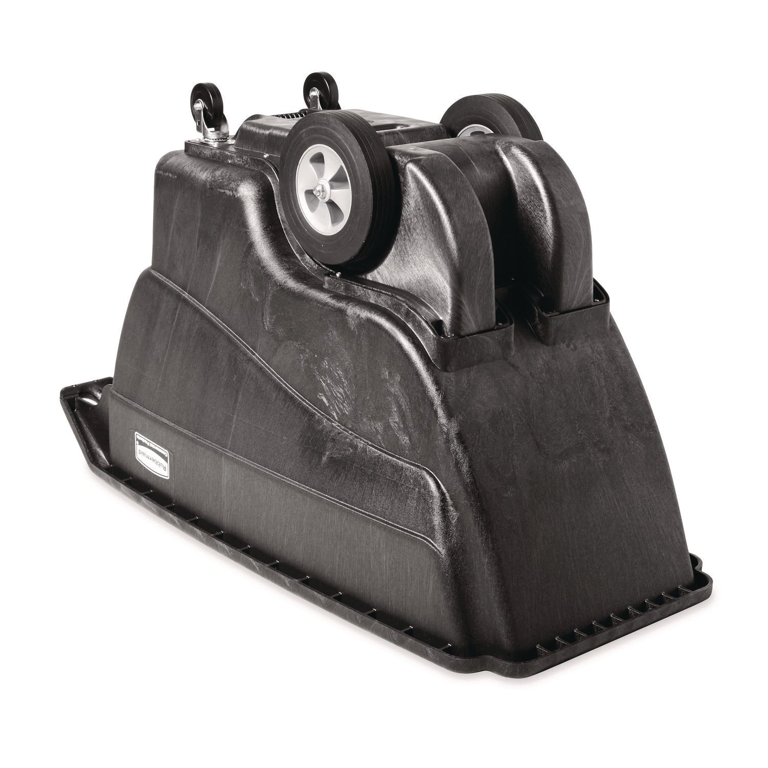Structural Foam Tilt Truck, 151 gal, 1,000 lb Capacity, Plastic, Black