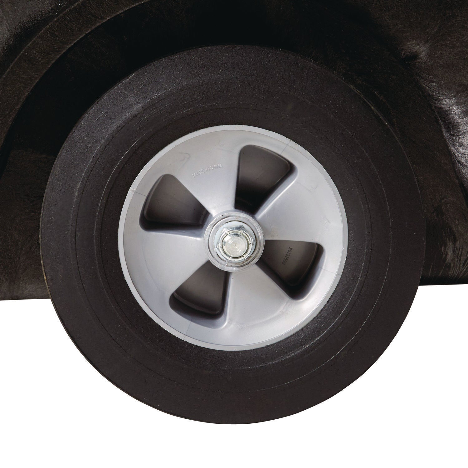 Structural Foam Tilt Truck, 151 gal, 1,000 lb Capacity, Plastic, Black