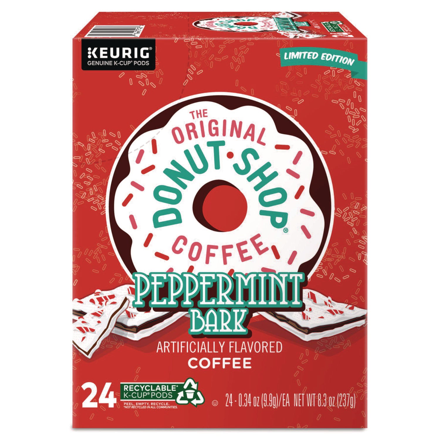 Peppermint Bark K-Cup Pods, 24/Box