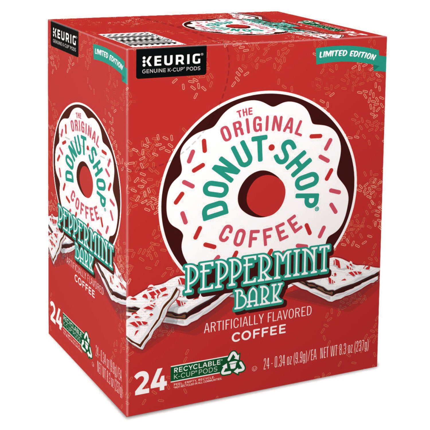 Peppermint Bark K-Cup Pods, 24/Box