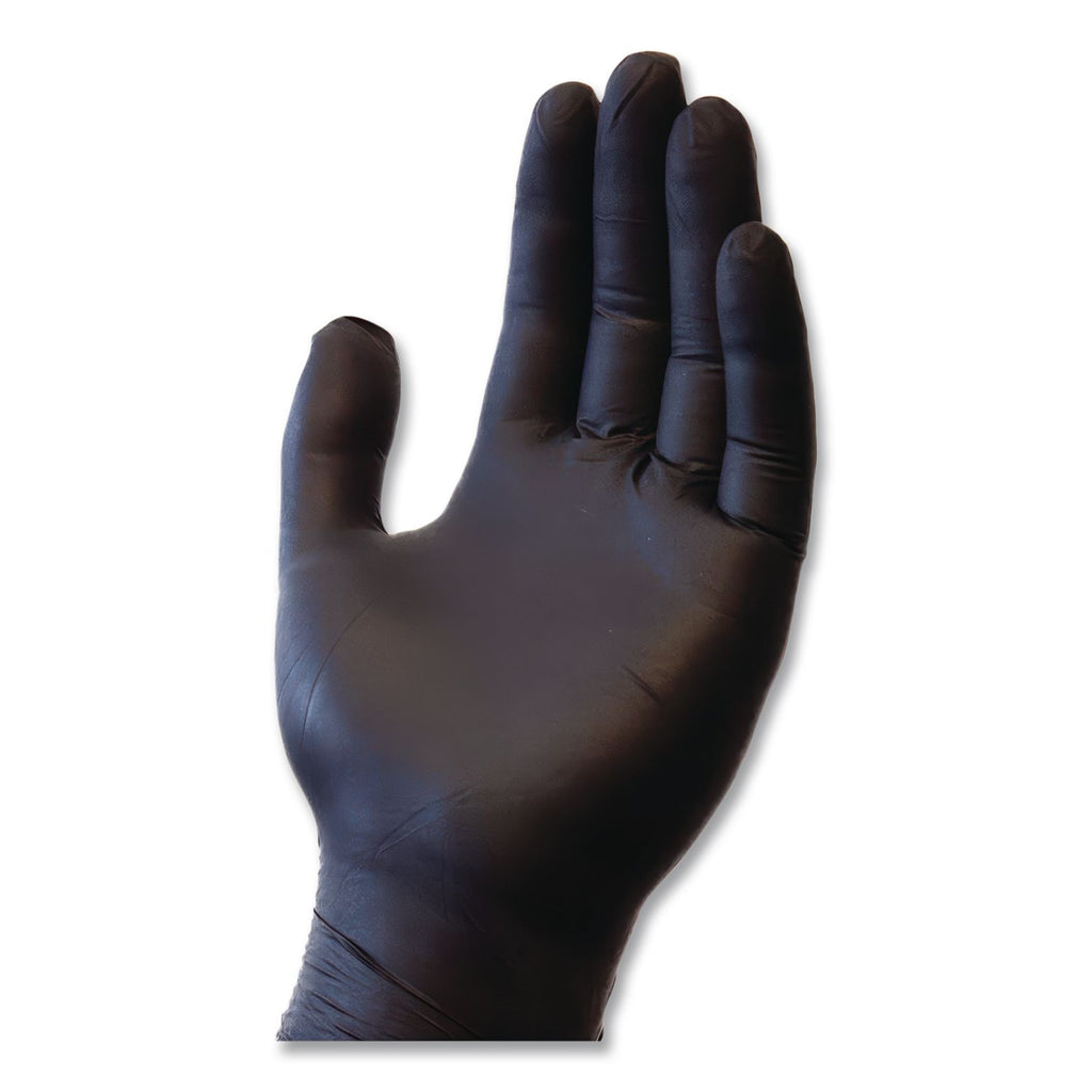 ProGuard Powder Free Nitrile Gloves, X-Large, Black, 100/Box