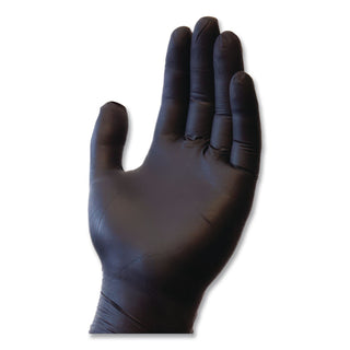 ProGuard Powder Free Nitrile Gloves, X-Large, Black, 100/Box