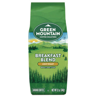 Breakfast Blend Ground Coffee, 12 oz Bag