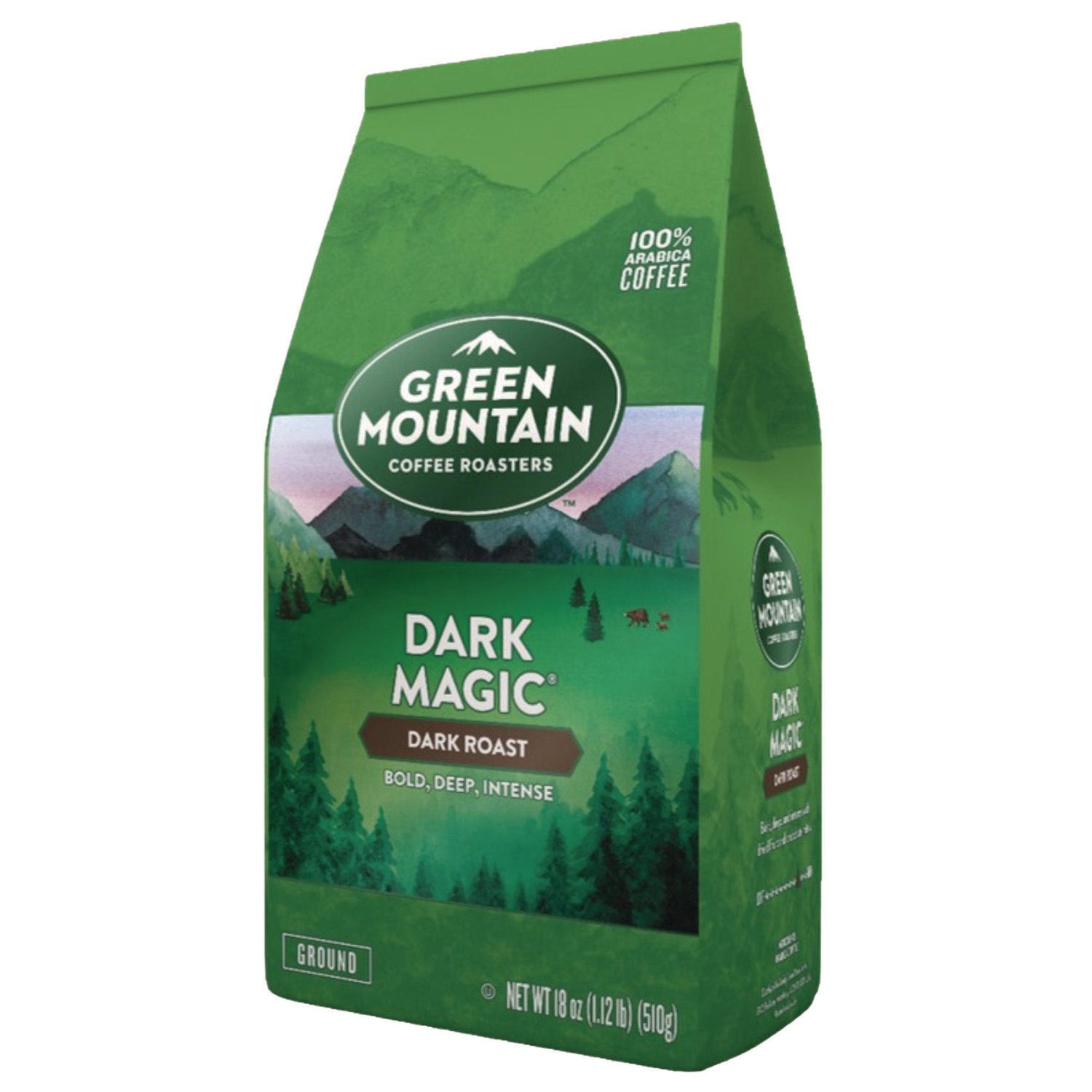 Dark Magic Ground Coffee, 18 oz Bag