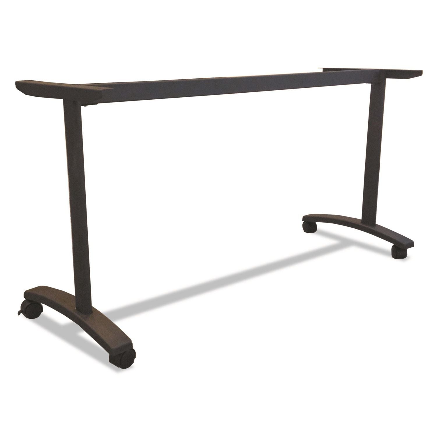 Alera Valencia Series Training Table T-Leg Base, 54w x 19.75d x 28.5h, Black