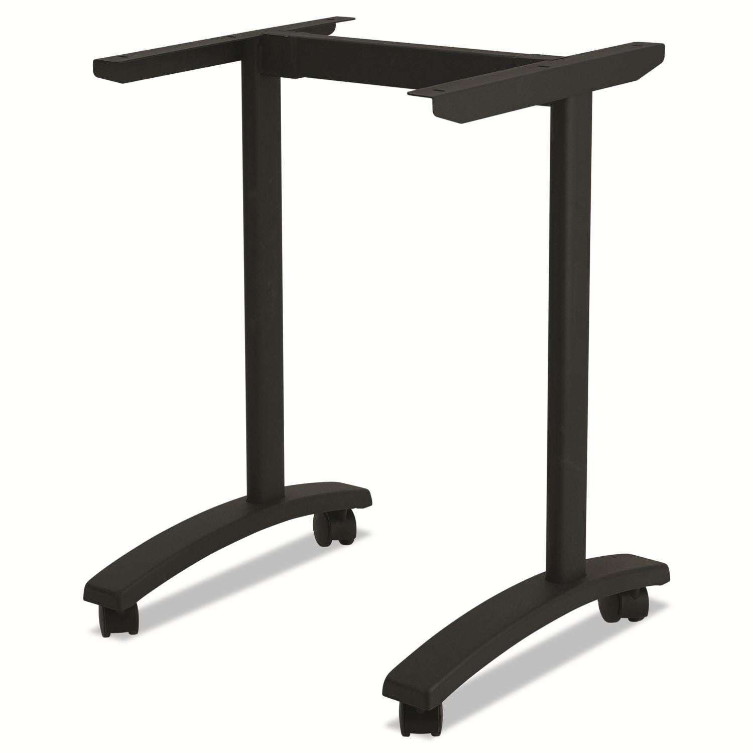 Alera Valencia Series Training Table T-Leg Base, 24.5w x 19.75d x 28.5h, Black