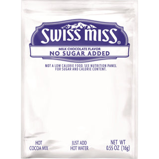 Hot Cocoa Mix, No Sugar Added, 24 Packets/Box
