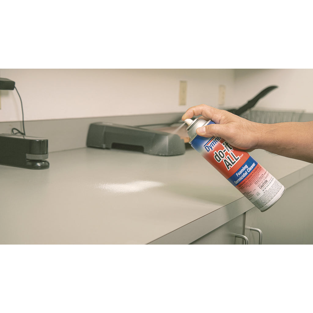 do-it-ALL Germicidal Foaming Cleaner, 18 oz Aerosol Spray, 12/Carton
