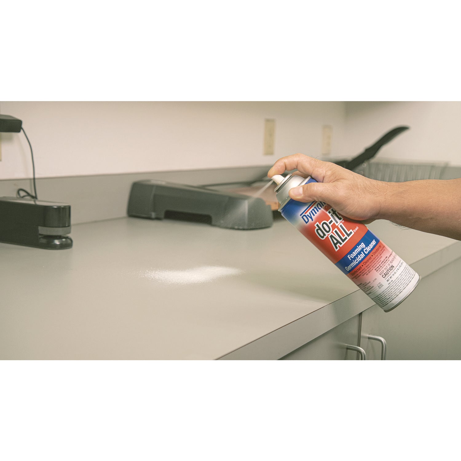 do-it-ALL Germicidal Foaming Cleaner, 18 oz Aerosol Spray, 12/Carton