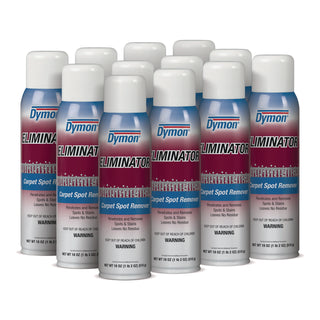 Eliminator Carpet Spot and Stain Remover, 18 oz Aerosol Spray, 12/Carton