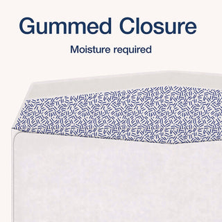 W-2 Laser Double Window Envelope, Commercial Flap, Gummed Closure, 5.63 x 9, White, 24/Pack