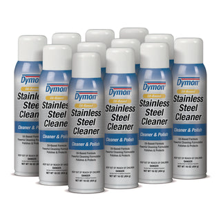 Stainless Steel Cleaner, 16 oz Aerosol Spray, 12/Carton