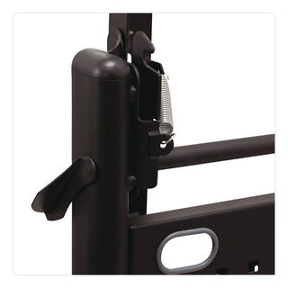 Alera Valencia Flip Training Table Base, Modesty Panel, 57.88w x 19.75d x 28.5h, Black