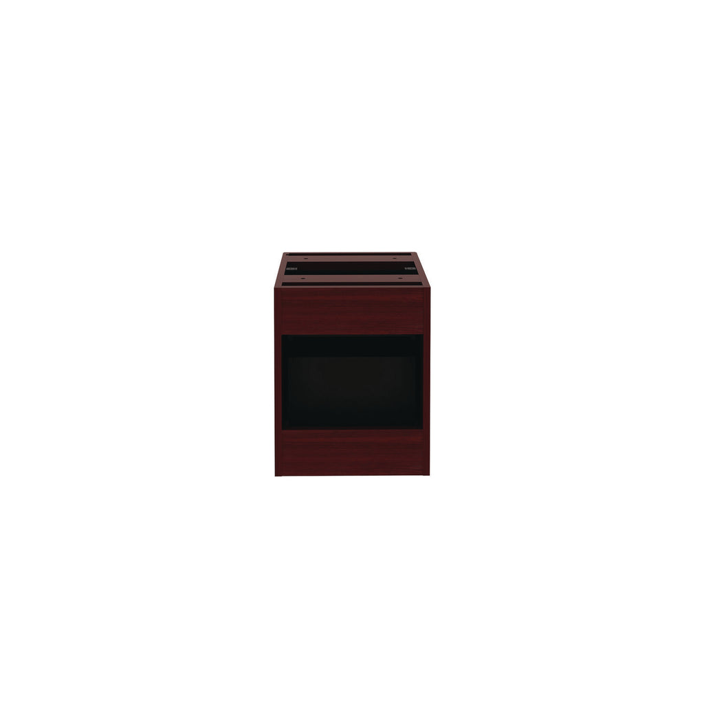 Alera Valencia Series Hanging Pedestal File, Left/Right, 2-Drawers: Box/File, Legal/Letter, Mahogany, 15.63" x 20.5" x 19.25