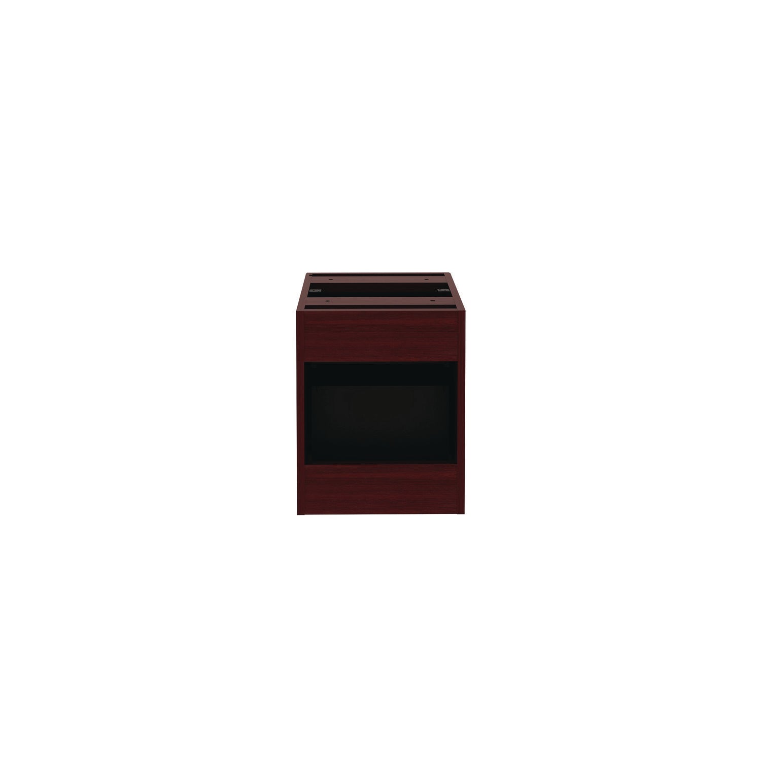 Alera Valencia Series Hanging Pedestal File, Left/Right, 2-Drawers: Box/File, Legal/Letter, Mahogany, 15.63" x 20.5" x 19.25