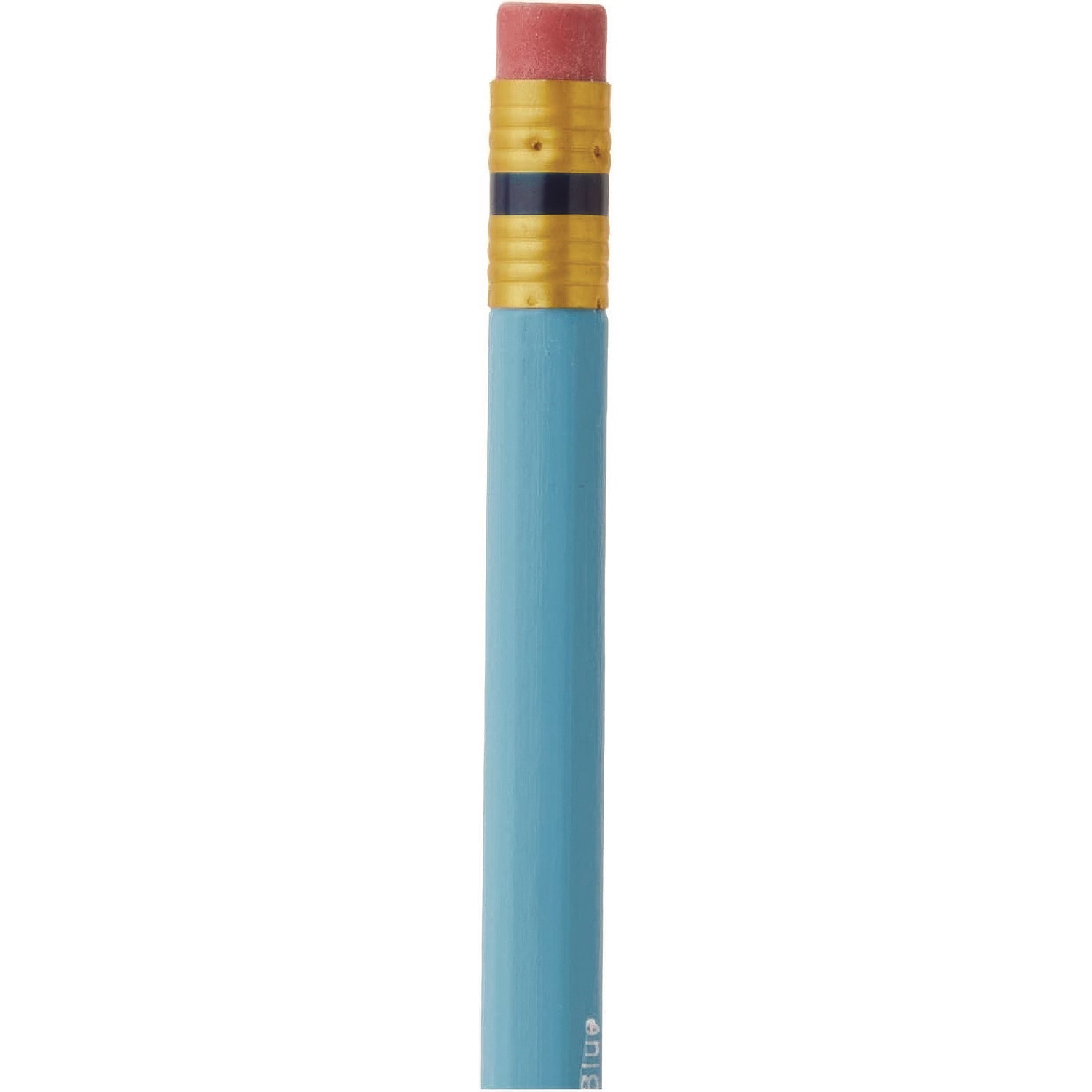 Col-Erase Pencil With Eraser, 0.7 Mm, 2b (#1), Non-Photo Blue Lead, Non-Photo Blue Barrel, Dozen