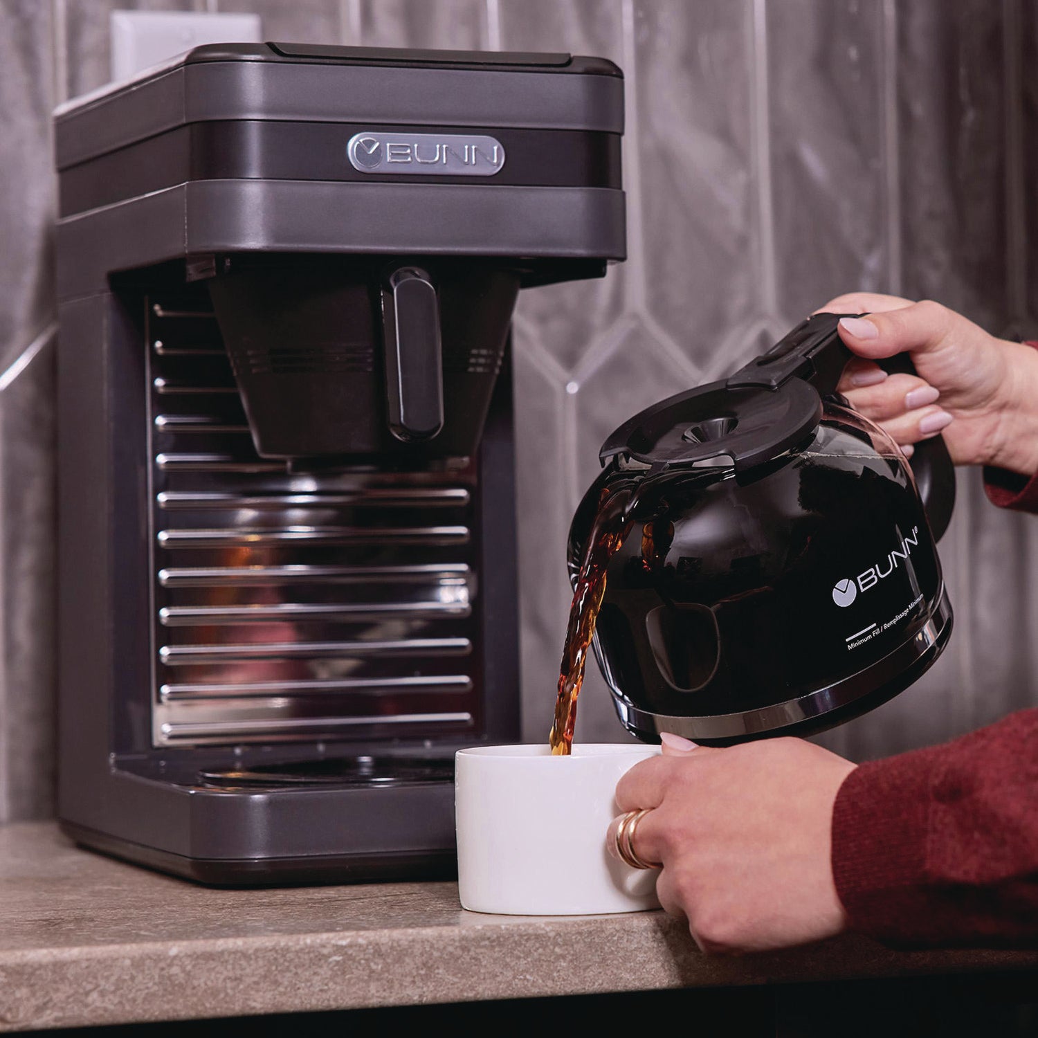 10-Cup Speed Brew Elite CSB2G Coffee Maker, Gray/Stainless Steel
