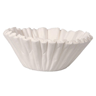 Coffee/Tea Brewer Dual Purpose Filters, 1.5 gal Urn Style, Flat Bottom, 50/Cluster, 10 Clusters/Carton