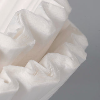 Commercial Coffee Filters, 32 Cup Size, Flat Bottom, 50/Cluster, 10 Clusters/Pack