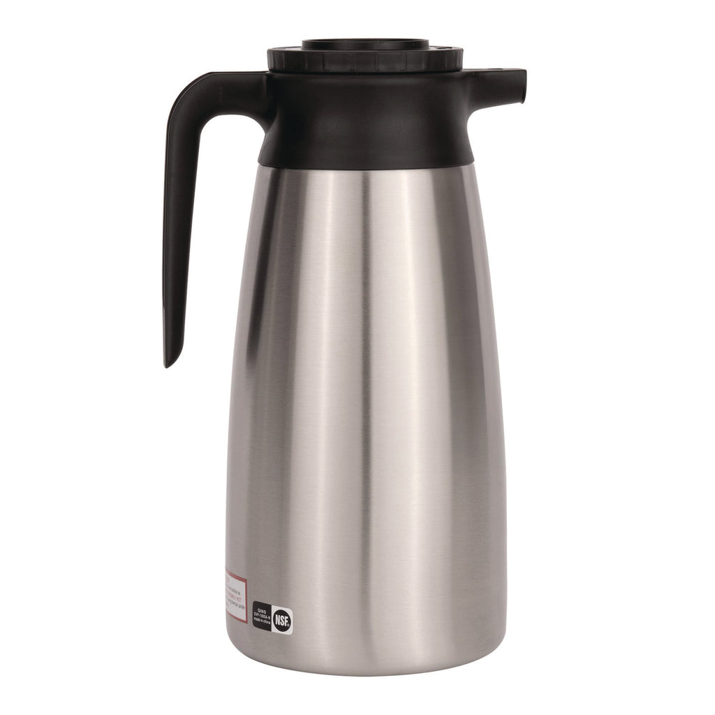 1.9 Liter Thermal Pitcher, Stainless Steel/Black
