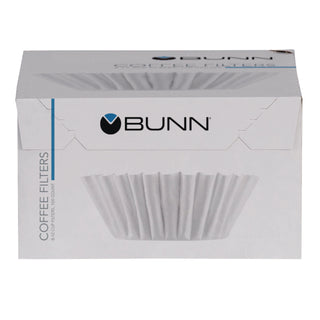 Coffee Filters, 8 to 12 Cup Size, Flat Bottom, 100/Pack