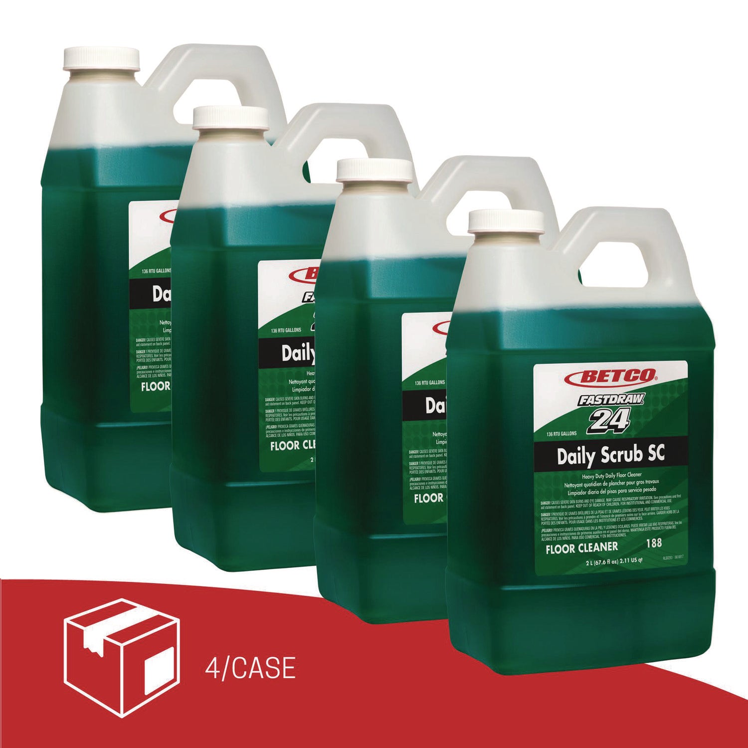 CLEANER;FLR;DAILYSCRUB;2LTR