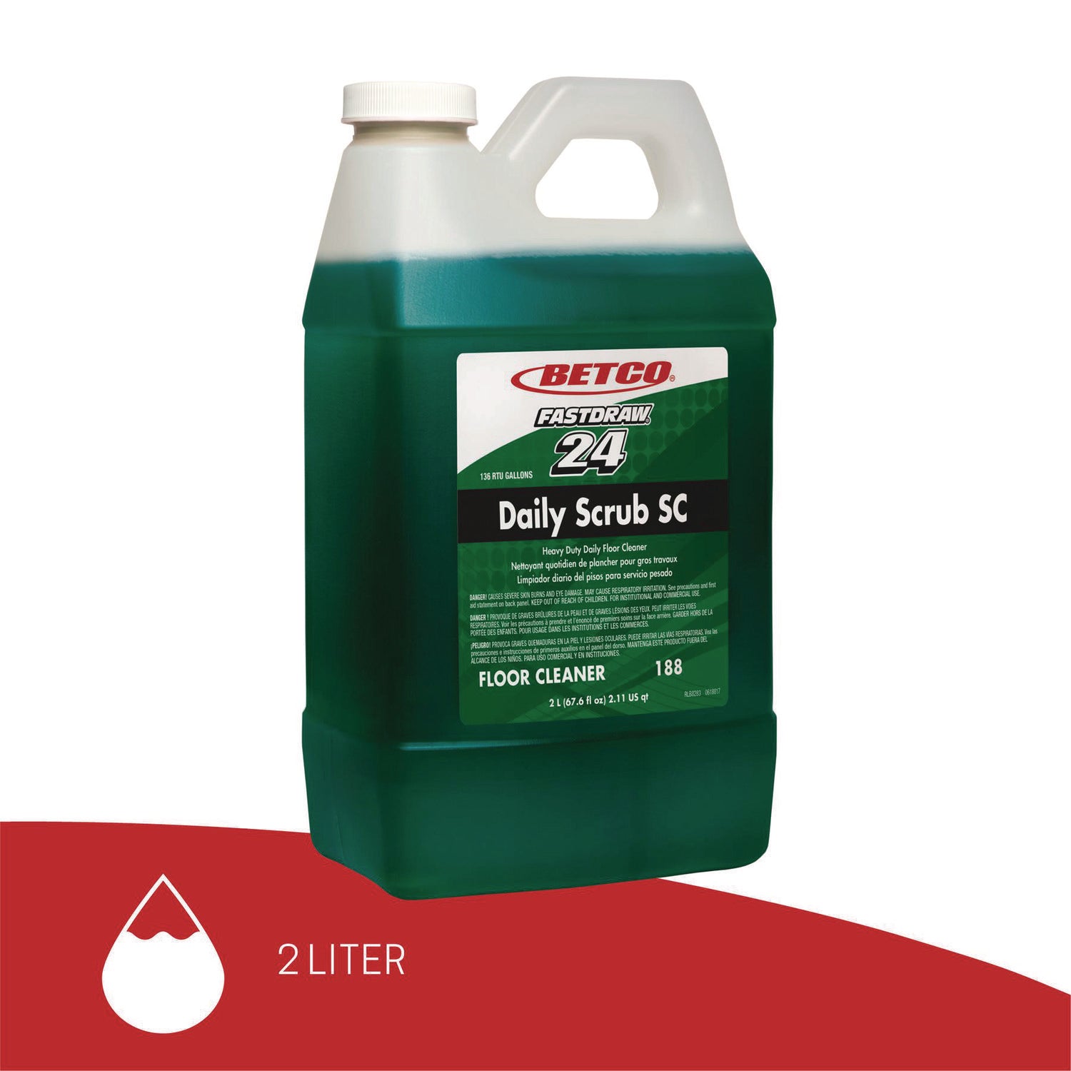 CLEANER;FLR;DAILYSCRUB;2LTR