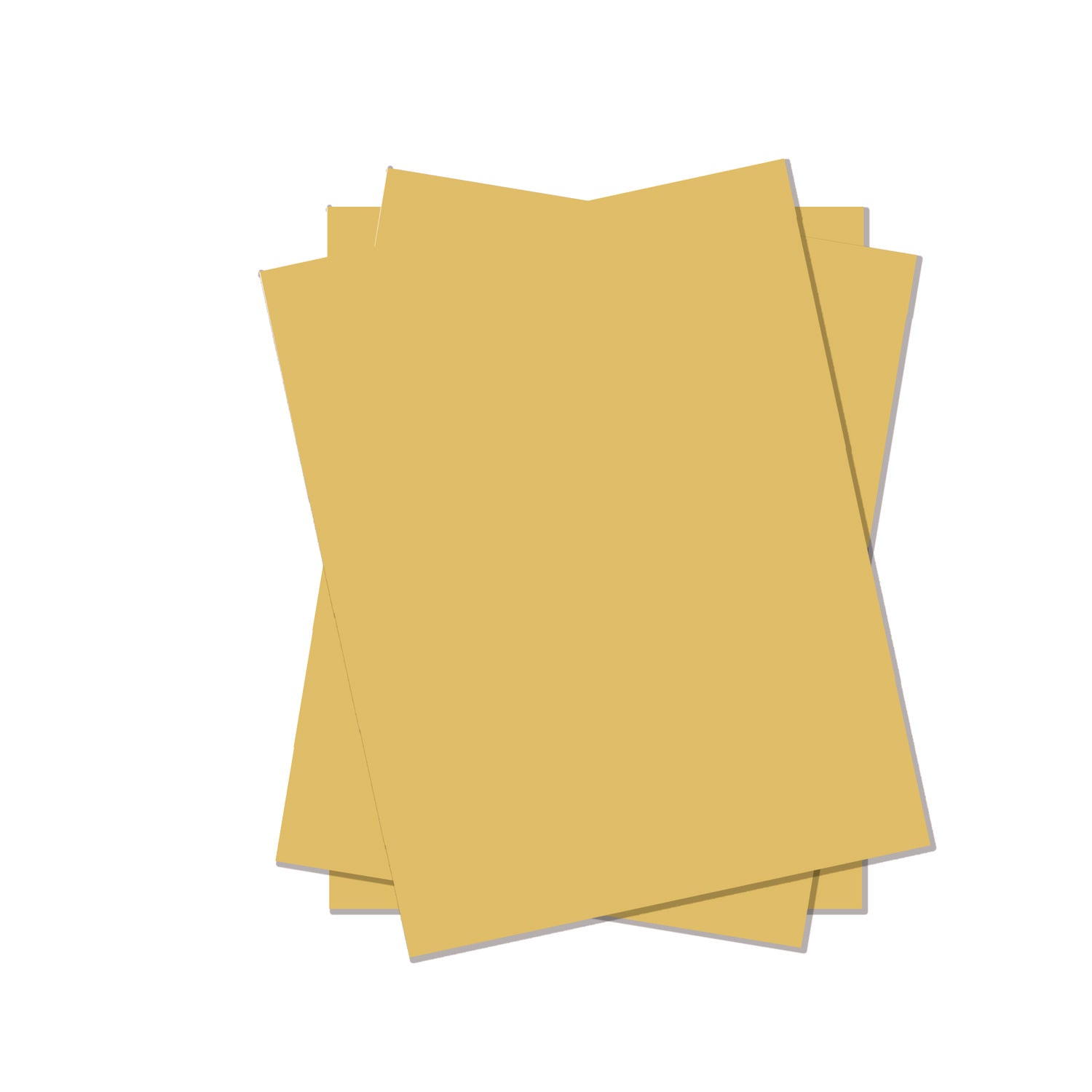 Deluxe Colored Paper, 20 lb Bond Weight, 8.5 x 11, Goldenrod, 500 Sheets/Ream, 10 Reams/Carton