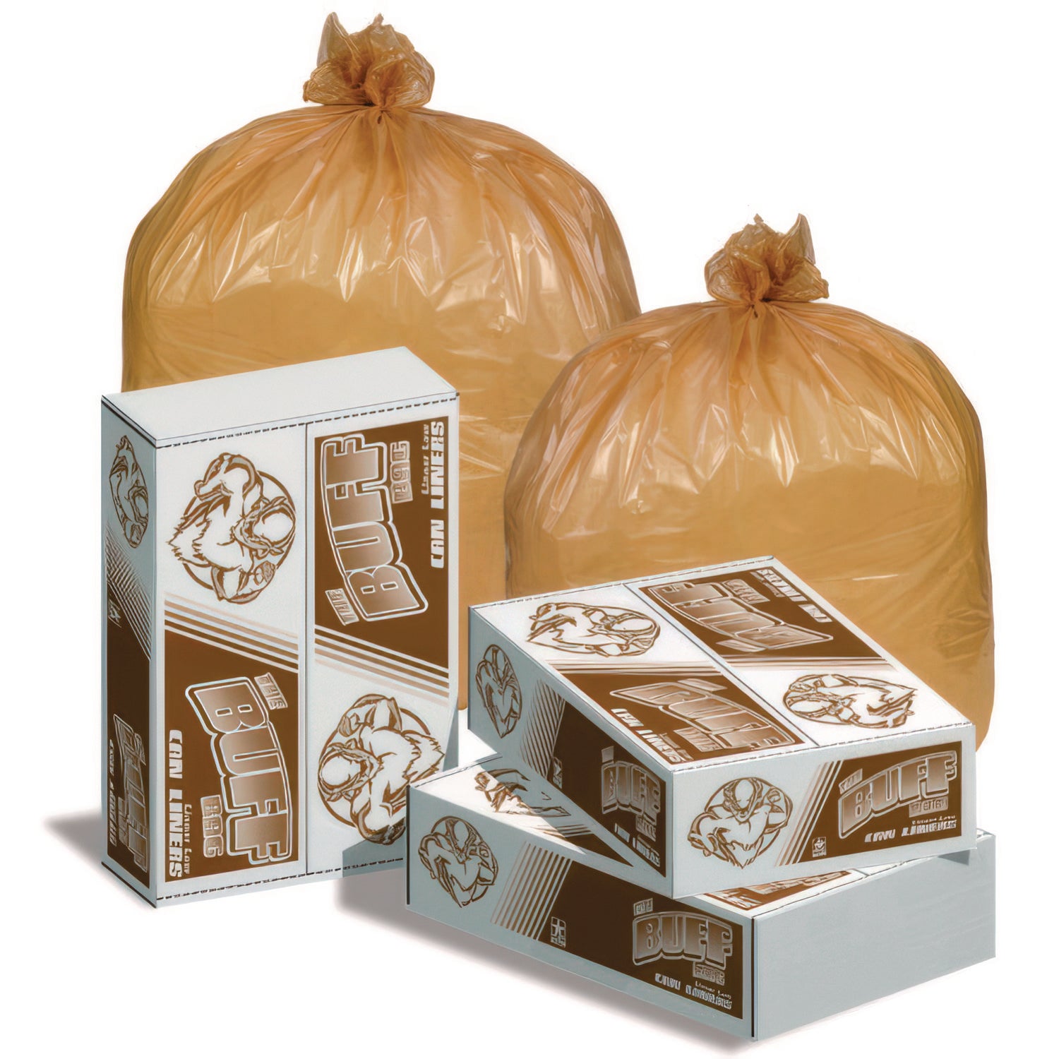 38X58 Ld Lnr .75Ga Buff Flat Pack 100/Cs
