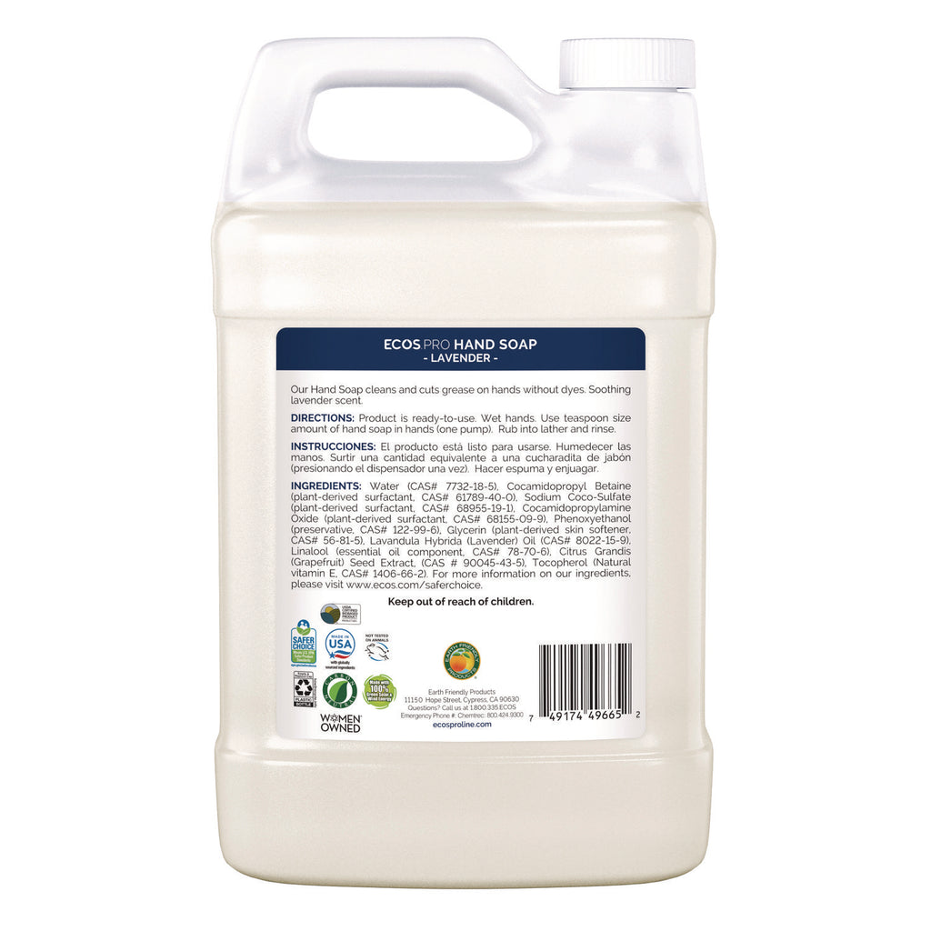 Liquid Hand Soap, Lavender Scent, 1 gal Bottle