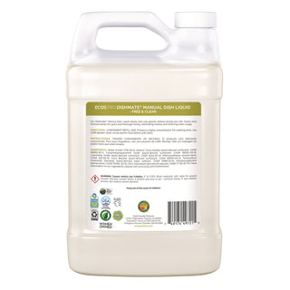 Dishmate Manual Dish Liquid, 128 oz Bottle