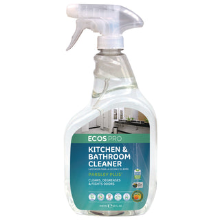 Parsley Plus All-Purpose Kitchen & Bathroom Cleaner, 32 oz Spray Bottle