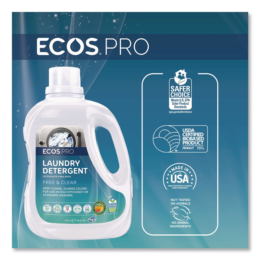 Laundry Detergent Liquid, 170 oz Bottle