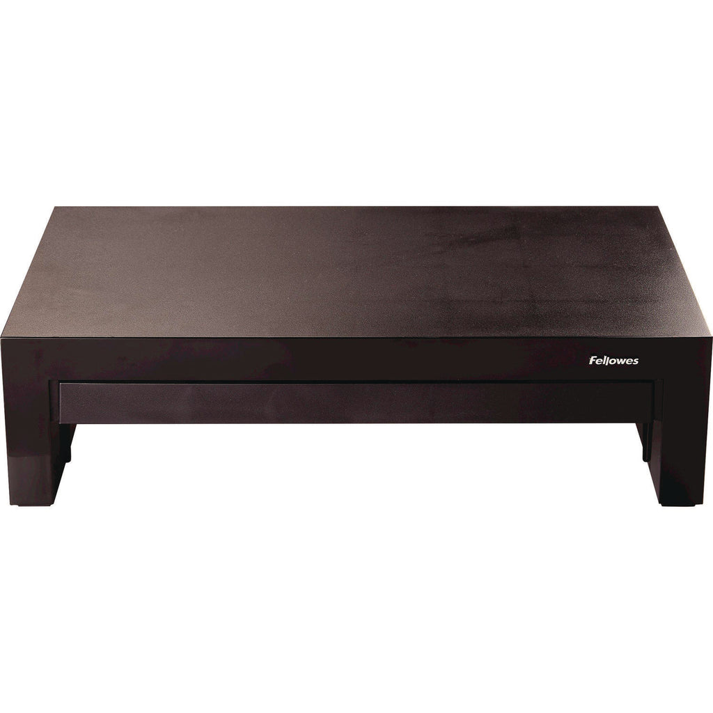 Designer Suites Monitor Riser, For 21" Monitors, 16" x 9.38" x 4.38" to 6", Black Pearl, Supports 40 lbs