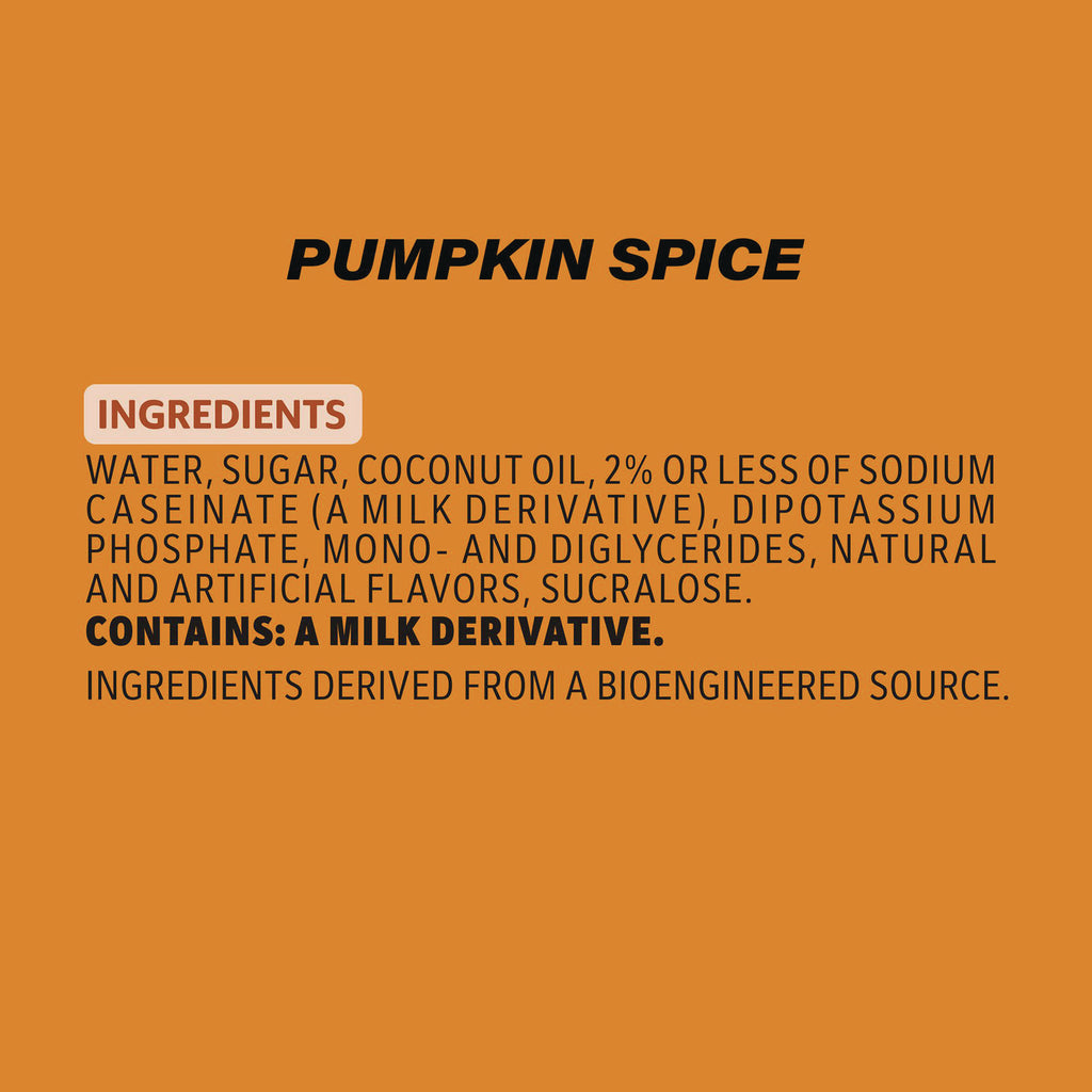 Liquid Coffee Creamer, Peppermint Mocha/Pumpkin Spice, 0.38oz Mini Cups, 50/PK, 4 PK/CT, Ships in 1-3 Business Days