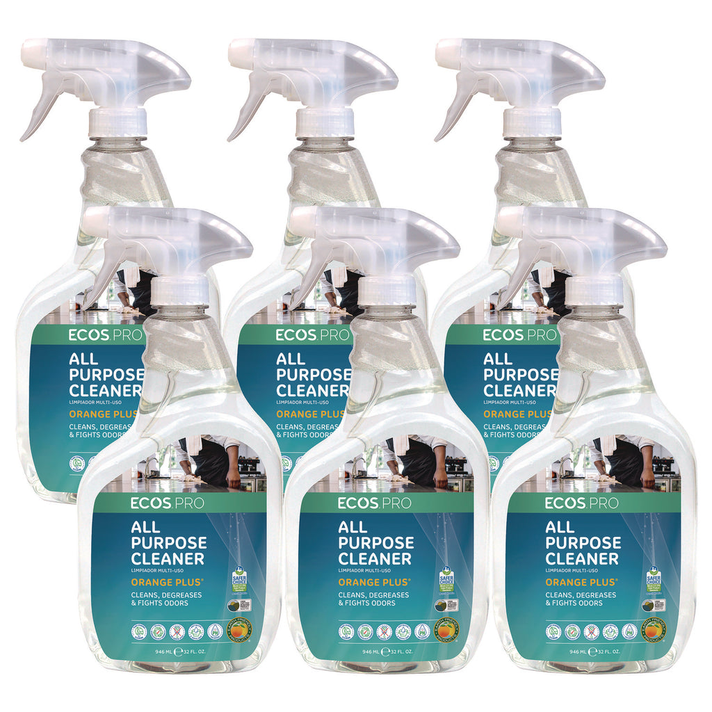 Orange Plus All-Purpose Cleaner and Degreaser, Citrus Scent, 32 oz Spray Bottle