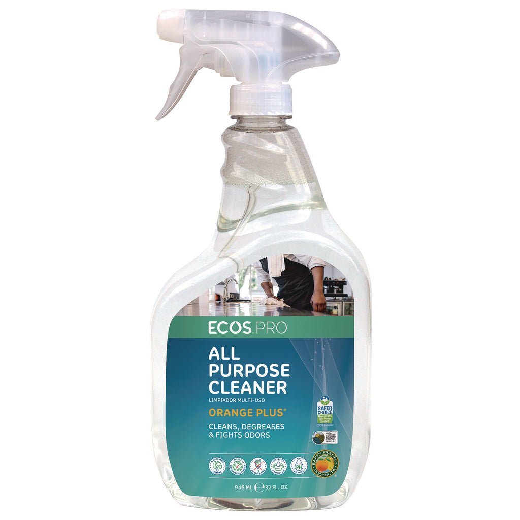 Orange Plus All-Purpose Cleaner and Degreaser, Citrus Scent, 32 oz Spray Bottle