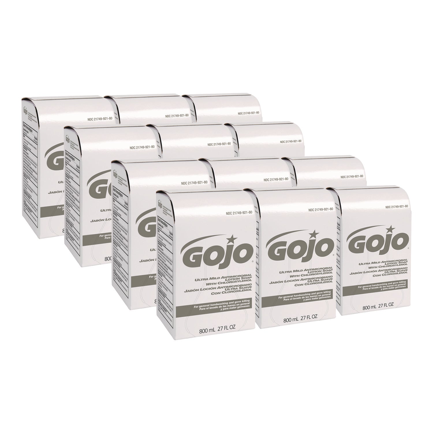 Ultra Mild Lotion Soap w/Chloroxylenol Refill, Coconut, 800 mL, 12/Carton