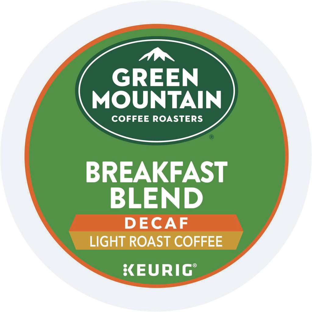 Breakfast Blend Decaf Coffee K-Cups, 96/Carton
