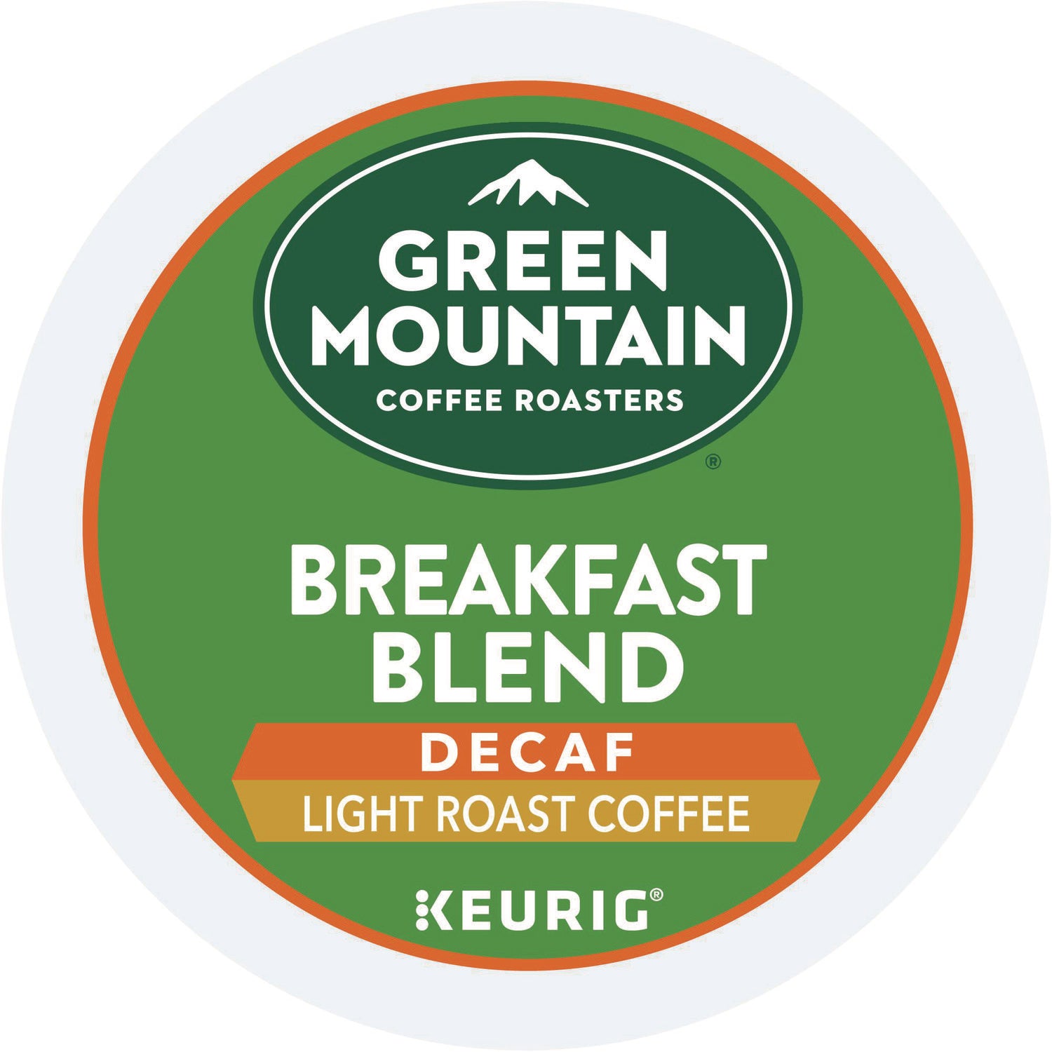 Breakfast Blend Decaf Coffee K-Cups, 96/Carton