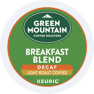 Breakfast Blend Decaf Coffee K-Cups, 96/Carton