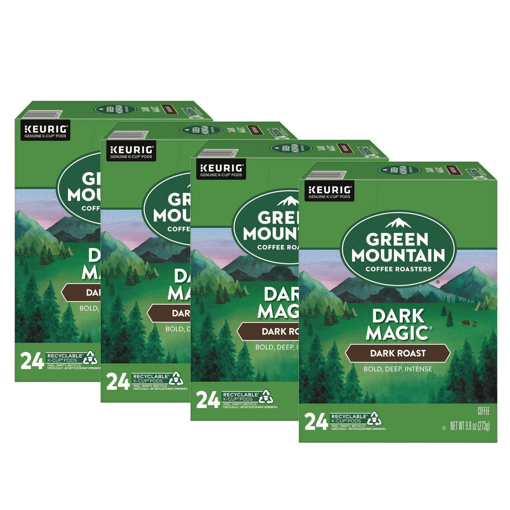 Dark Magic Extra Bold Coffee K-Cup Pods, 96/Carton