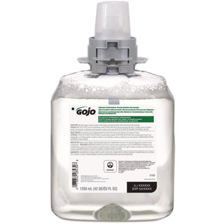 Green Certified Foam Hand Cleaner, Unscented, 1,250 mL Refill, 4/Carton