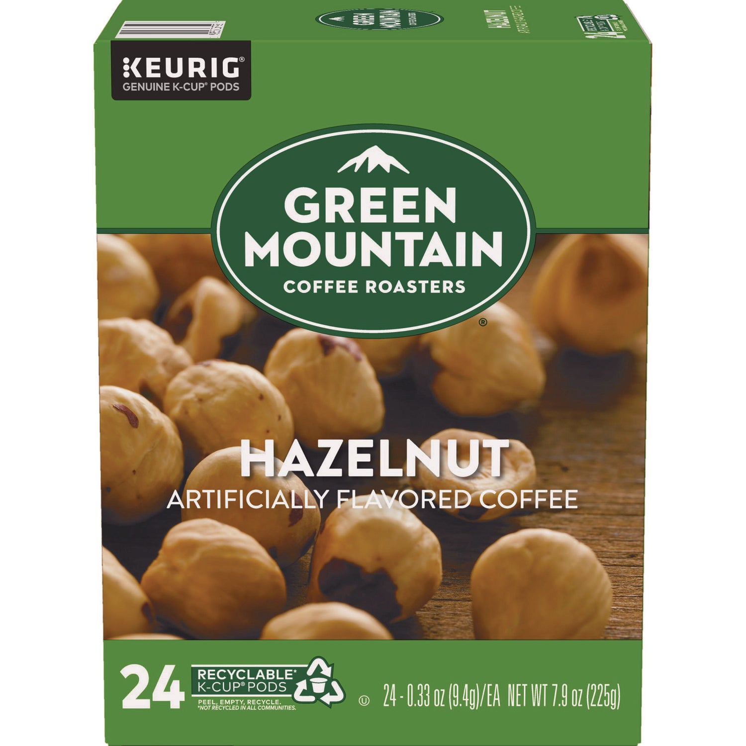 Hazelnut Coffee K-Cups, 24/Box