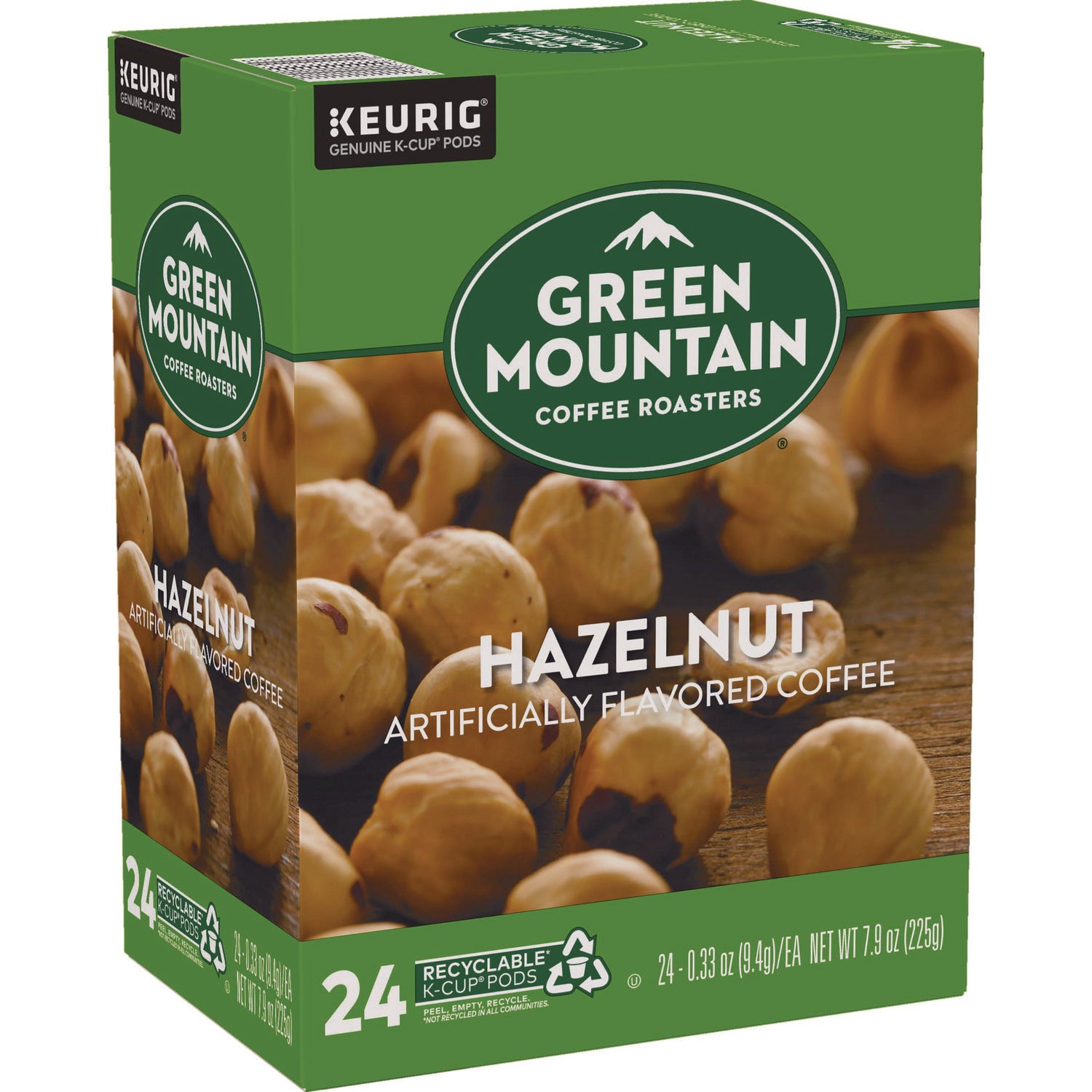 Hazelnut Coffee K-Cups, 24/Box