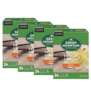 French Vanilla Decaf Coffee K-Cups, 96/Carton