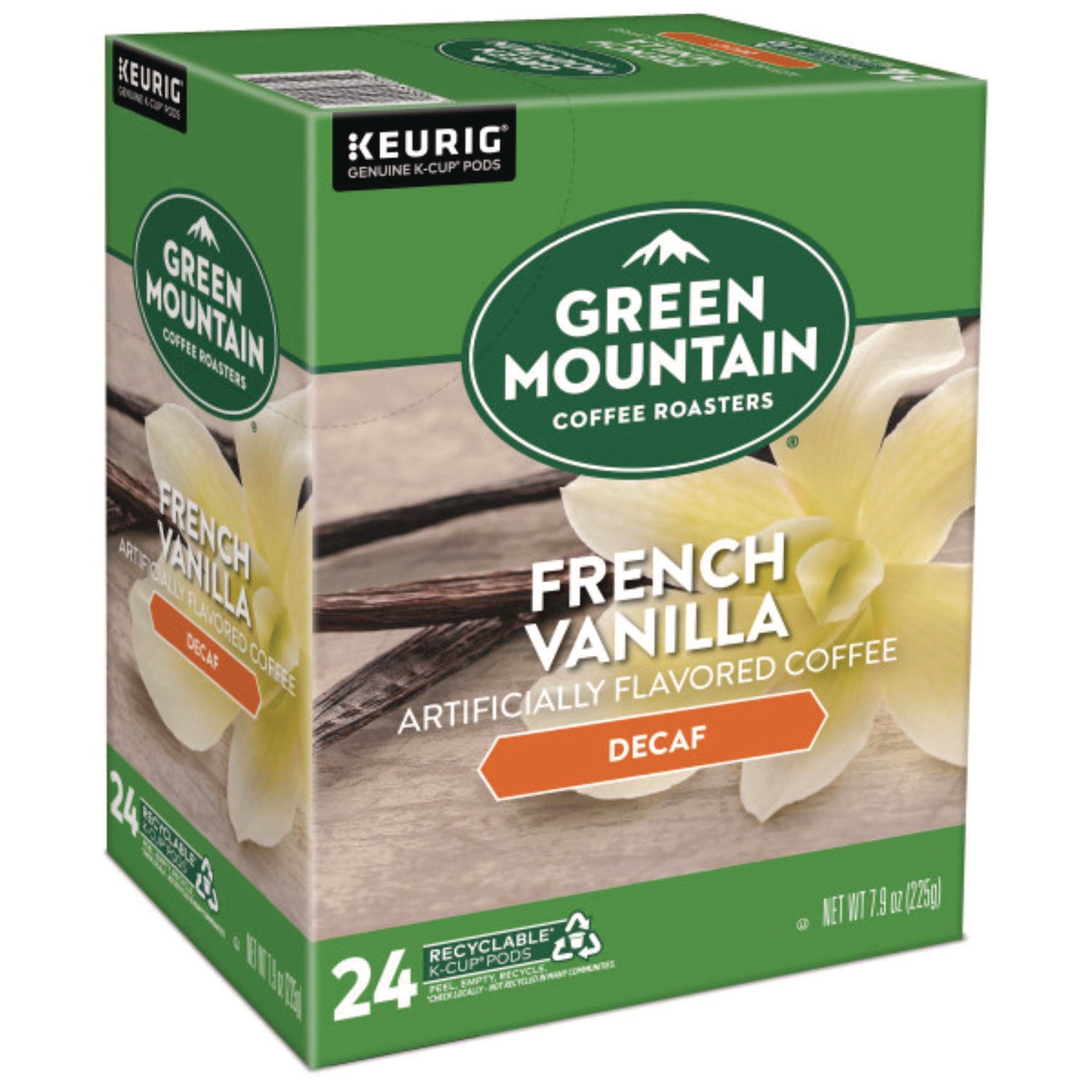 French Vanilla Decaf Coffee K-Cups, 96/Carton