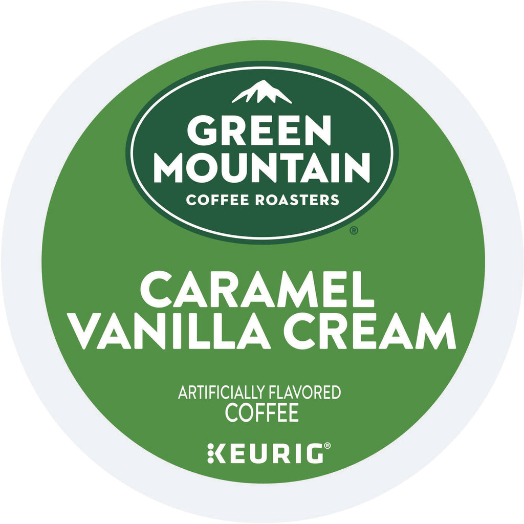 Caramel Vanilla Cream Coffee K-Cups, 24/Box
