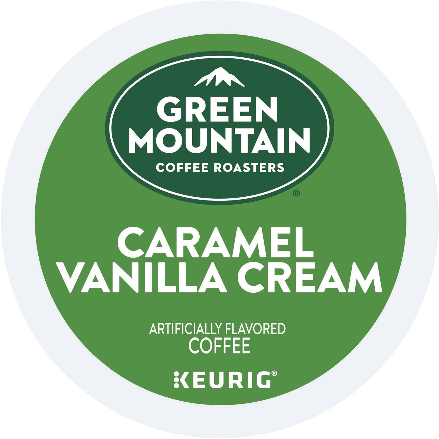 Caramel Vanilla Cream Coffee K-Cups, 24/Box